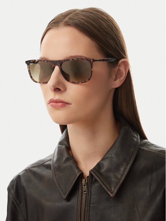 Ray-Ban Сонцезахисні окуляри Ray-Ban 0RB2216 Коричневий