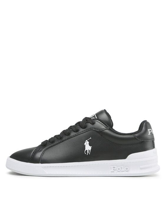 Polo Ralph Lauren Снікерcи Polo Ralph Lauren Hrt Ct II 809845109009 Чорний