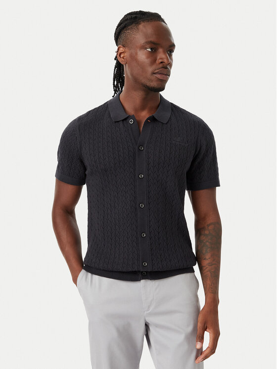 Beverly Hills Polo Club Beverly Hills Polo Club Camisa M7608-HR Azul marino Regular Fit