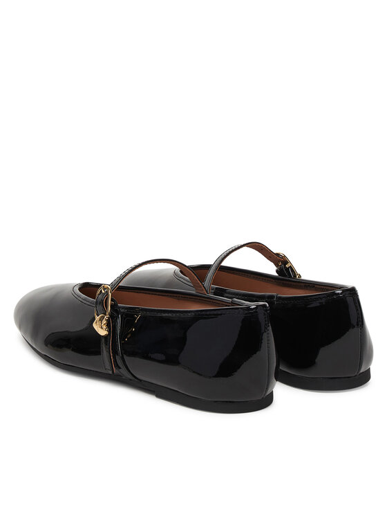 LOVE MOSCHINO Балетки LOVE MOSCHINO JA11101G1OIH0000 Чорний