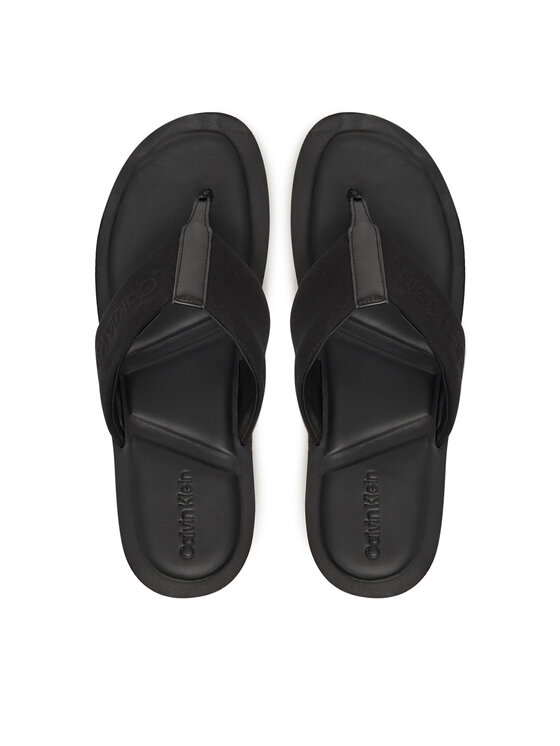 Calvin Klein Chancletas Calvin Klein Toepost Cv Logo HM0HM01745 Negro