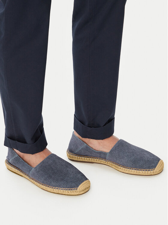 Polo Ralph Lauren Espadryle Polo Ralph Lauren 803P07639003 Niebieski