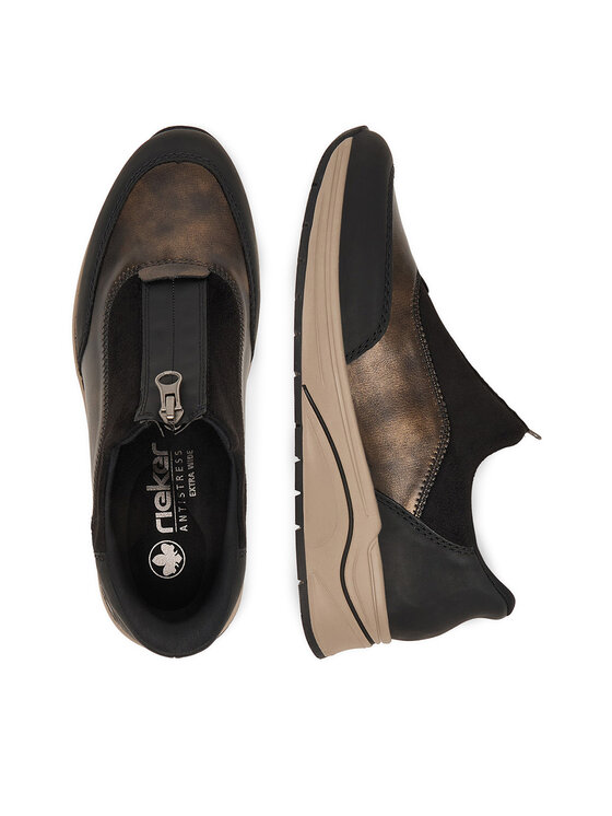 Rieker Sneakersy Rieker CEO-N9553-25 Czarny
