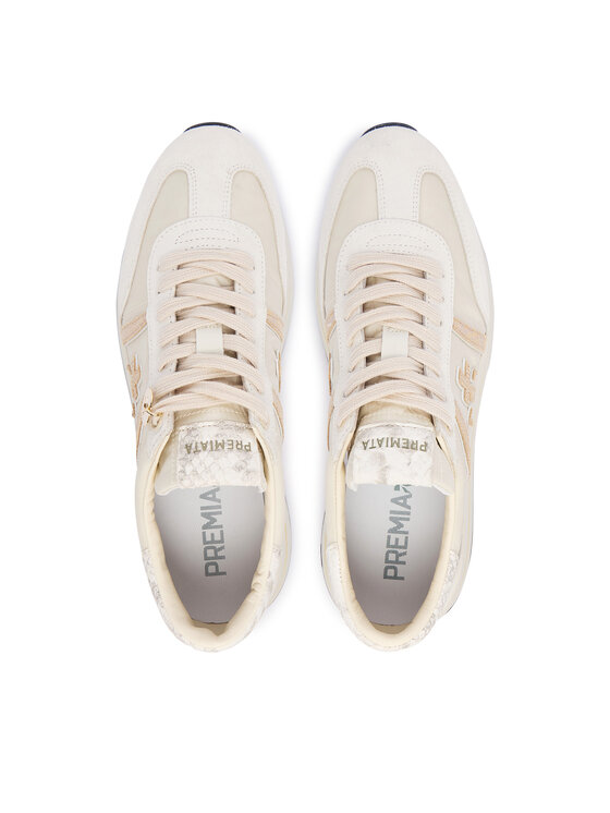 Premiata Sneakersy Premiata Bethcoin Var 8145 Krémová
