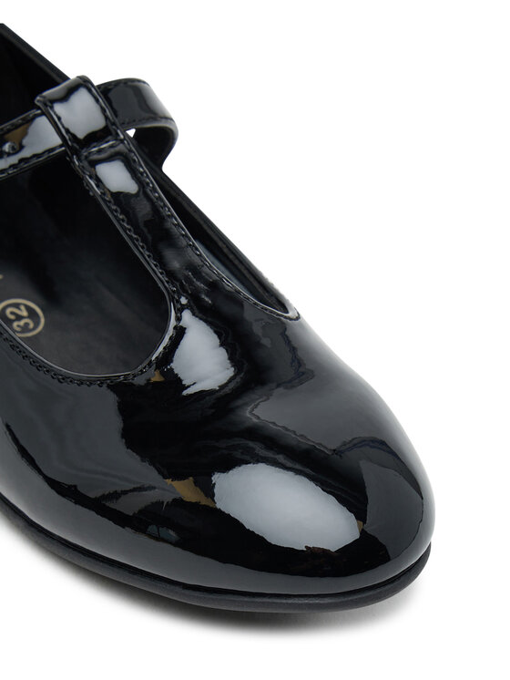 Tommy Hilfiger Īsi apavi Tommy Hilfiger Ballerina T3A3-34000-0774 S Melns