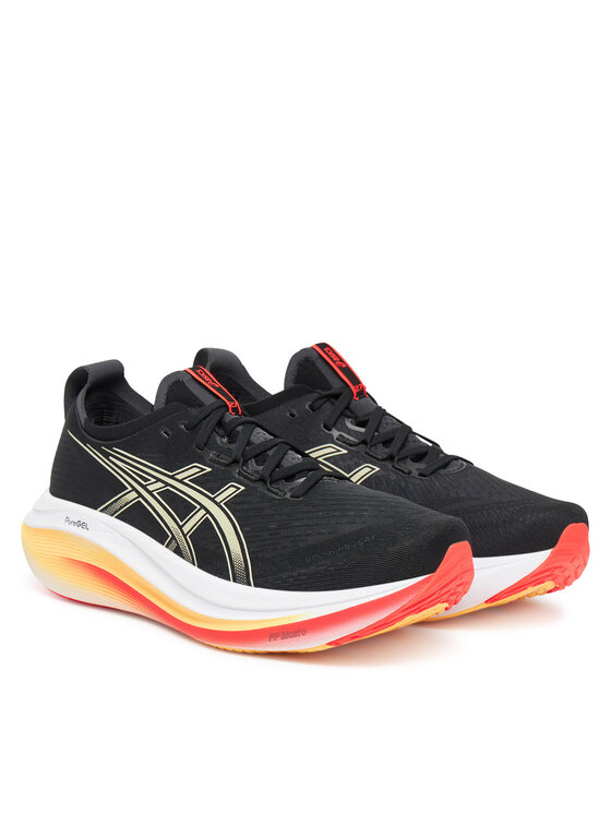Asics Маратонки за бягане Asics Gel-Nimbus 27 1011B958 Черен