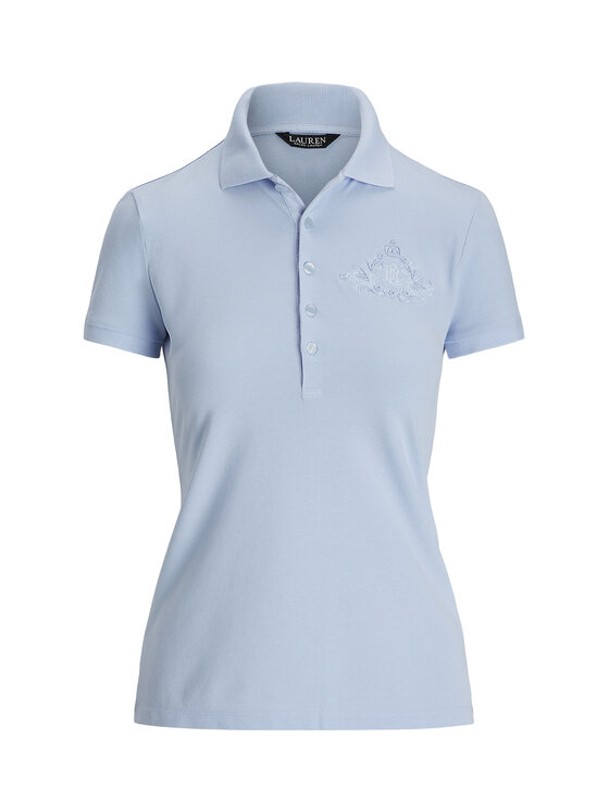 LAUREN RALPH LAUREN LAUREN RALPH LAUREN Поло 200966129001 Блакитний Slim Fit