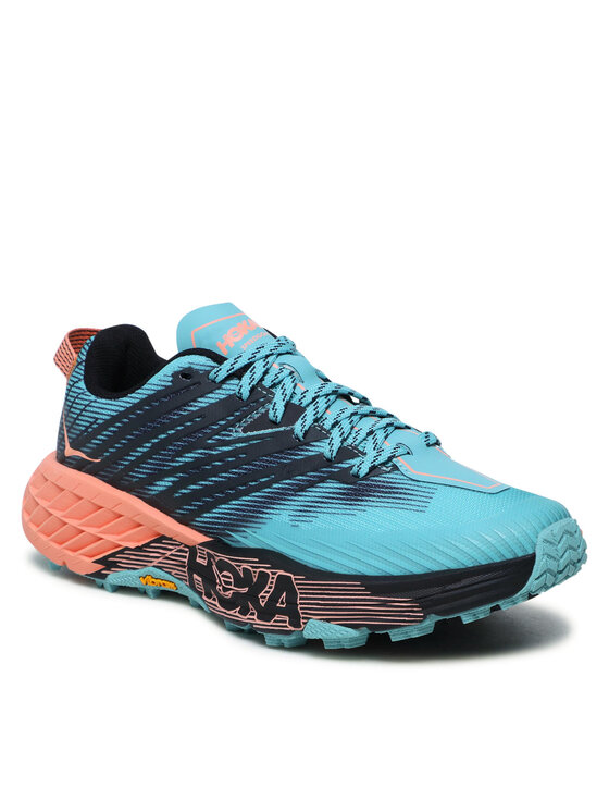 Buty do biegania Hoka W Speedgoat 4 1106527 Niebieski | Eobuwie.com.pl