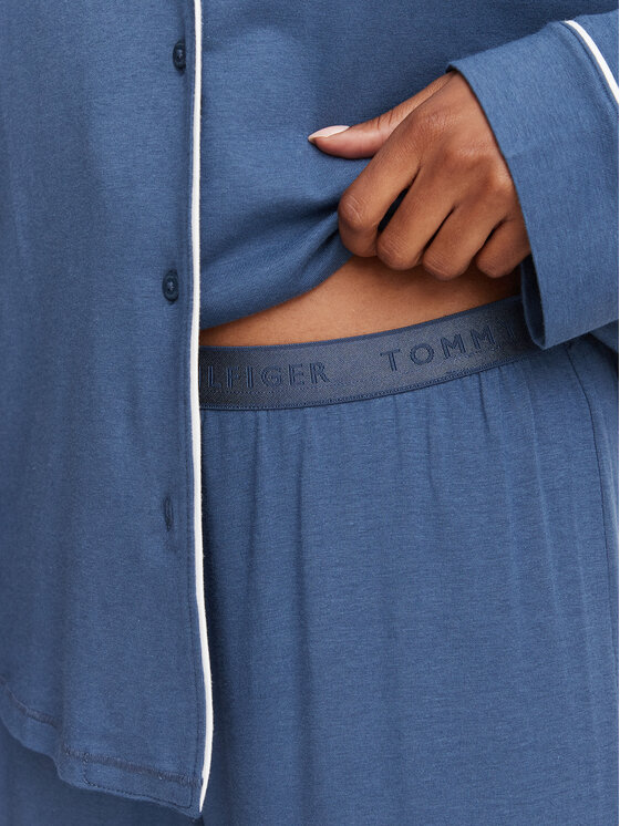 Tommy Hilfiger Tommy Hilfiger Pijama UW0UW06690 Azul Regular Fit