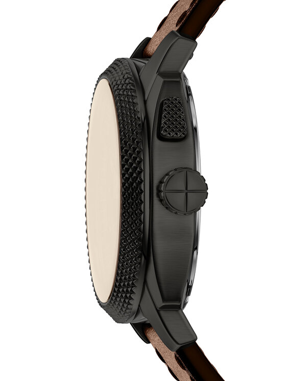 Fossil Годинник Fossil Machine Big Tic FS6165 Коричневий