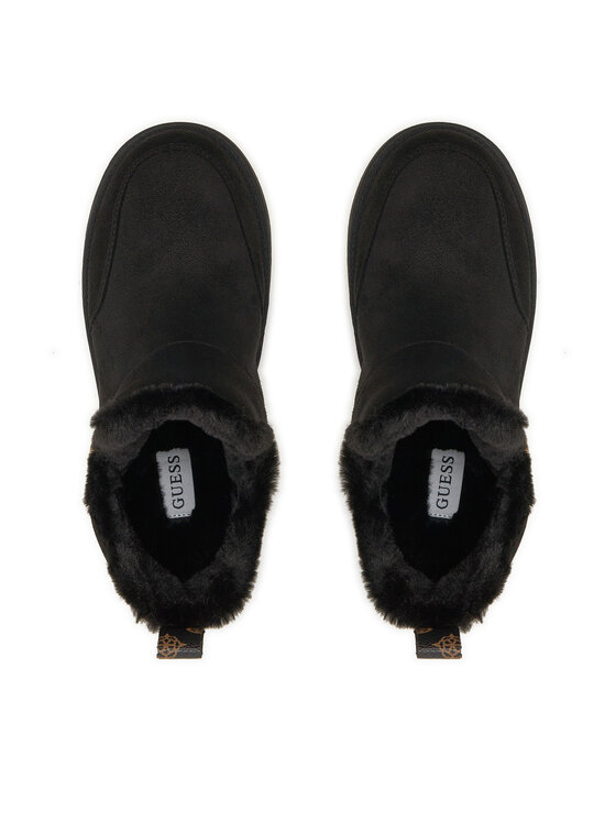 Guess Botine Guess Unie FLFUNN ESU10 Negru