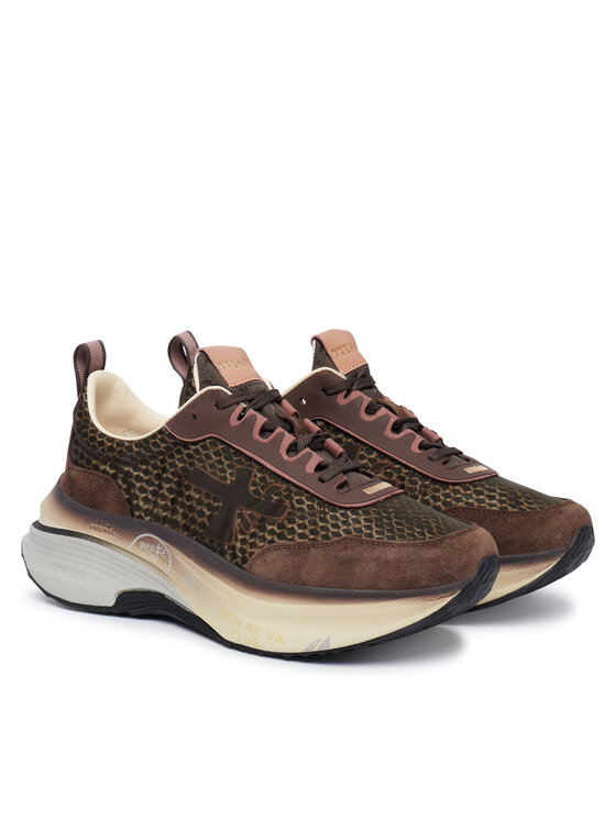 Premiata Sneakersy Premiata Hill Var 8547 Tmavě hnědá