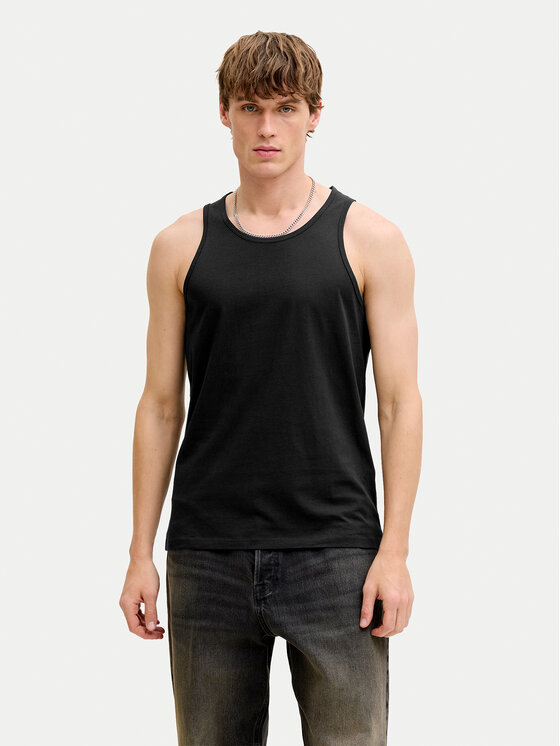 Jack & Jones Jack & Jones Berankovių marškinėlių komplektas 12297688 Juoda Regular Fit
