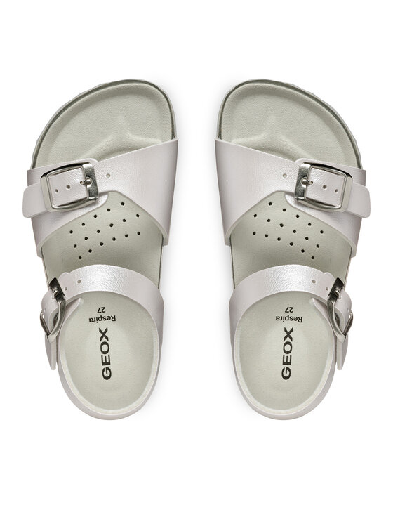 Geox Sandali Geox J Adriel J558MI 000NF C0007 S Bianco