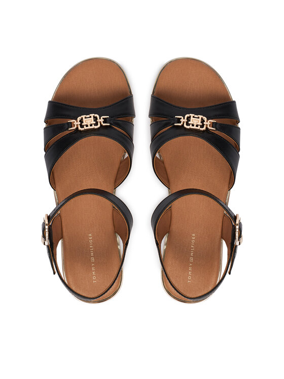 Tommy Hilfiger Sandale Tommy Hilfiger T3A2-34280-0326 S Crna