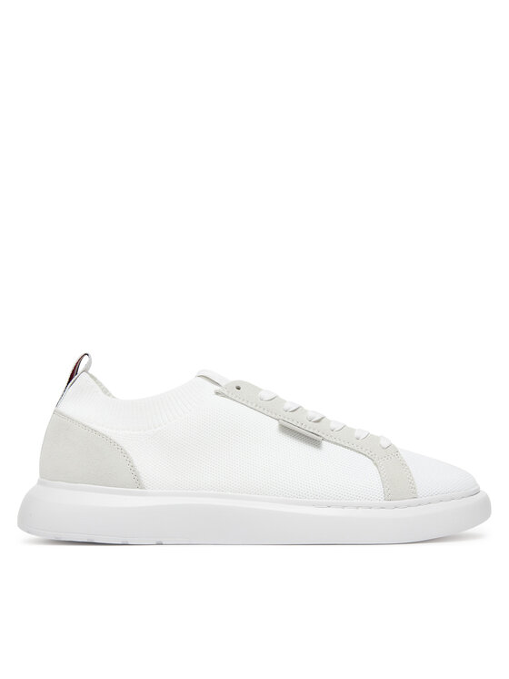 Tommy Hilfiger Sneakers Tommy Hilfiger Light Cupsole Knit Seasonal FM0FM05403 Alb