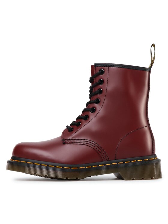 Dr. Martens Šņorzābaki Dr. Martens 1460 Smooth 11822600 Bordo