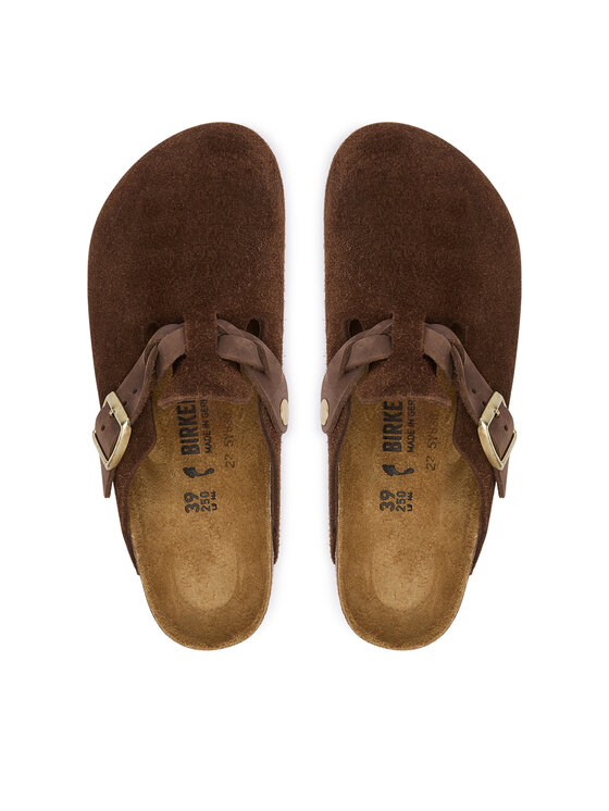 Birkenstock Natikači Birkenstock Boston Braided 1031716 Rjava