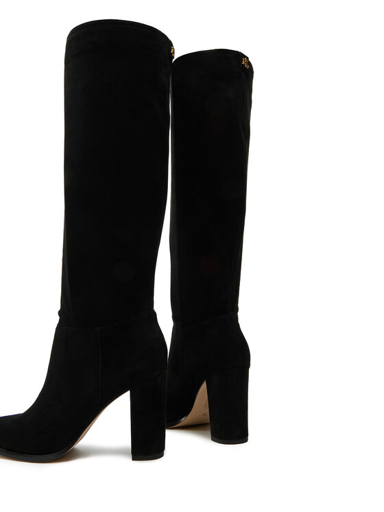 LAUREN RALPH LAUREN Kozačky LAUREN RALPH LAUREN Artizan Tall 802937807001 Černá