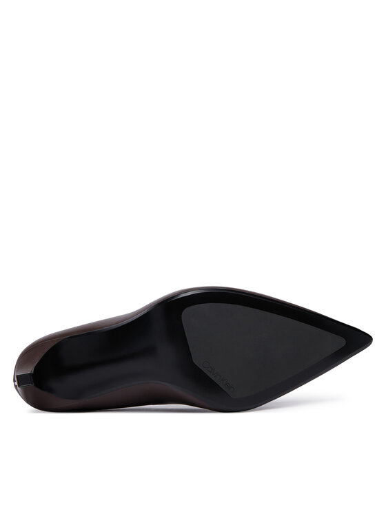 Calvin Klein Обувки на ток Calvin Klein Ess Stiletto 90 HW0HW02608 Кафяв