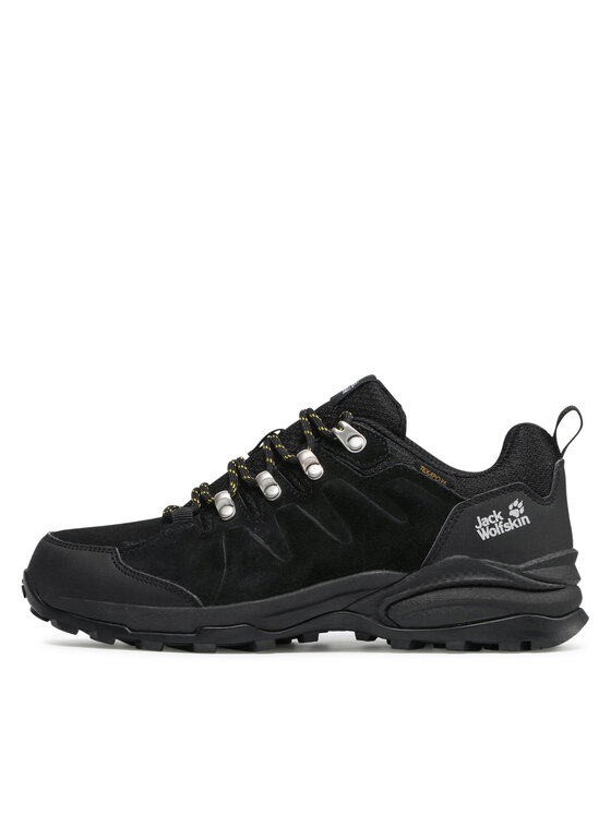 Jack Wolfskin Трекінгові черевики Jack Wolfskin Refugio Texapore Low M 4049851 Чорний