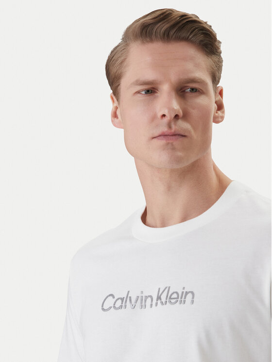 Calvin Klein Calvin Klein Camiseta LV04LF813G Blanco Regular Fit