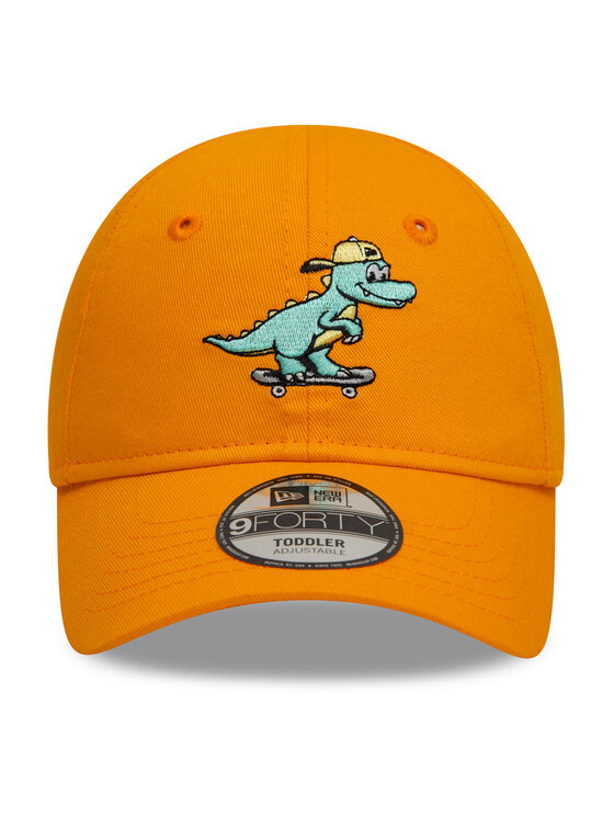 New Era Kapa s šiltom New Era Jr Dinosaur 9FORTY 60595418 Rumena