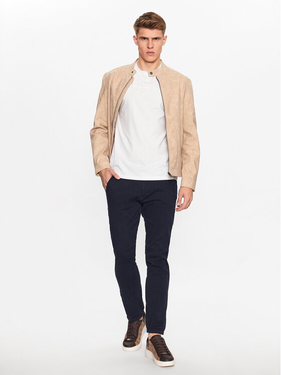 Guess Guess Marškinėliai Alphy Z2YI11 J1314 Balta Regular Fit