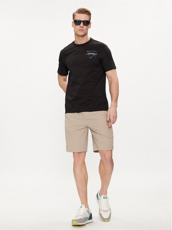 Calvin Klein Calvin Klein T-Shirt Linear Graphic K10K112482 Μαύρο Regular Fit