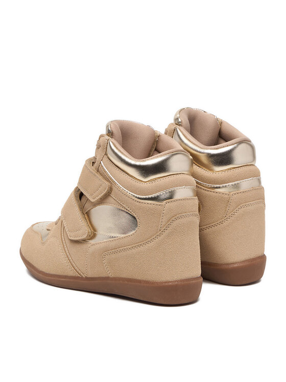 DeeZee Sneakersy DeeZee CEO-LF975-05 Beżowy