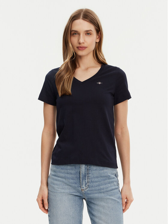 Gant Gant T-shirt Shield 4200750 Blu scuro Regular Fit