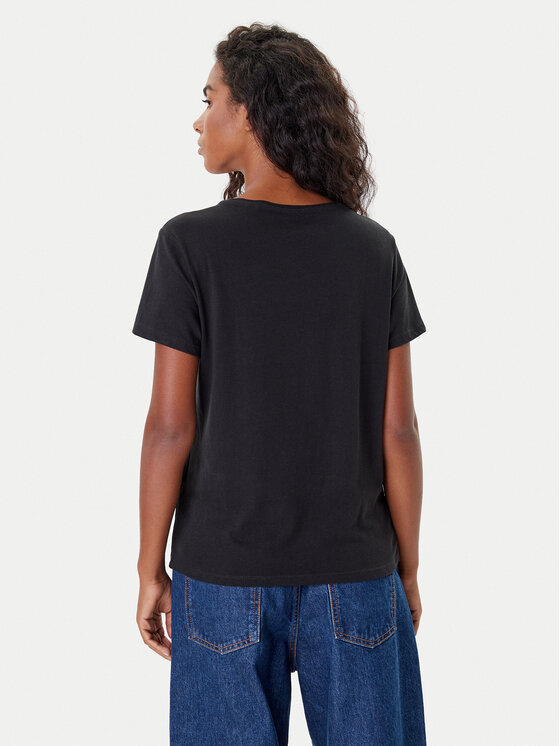 Mustang Mustang Camiseta Alma 1016748 Negro Regular Fit