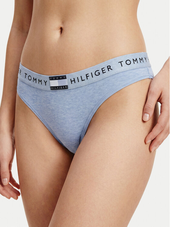 Tommy Hilfiger Tommy Hilfiger Tangas UW0UW06039 Azul claro