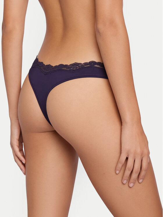 Tommy Hilfiger Tommy Hilfiger Tangas UW0UW06053 Azul marino