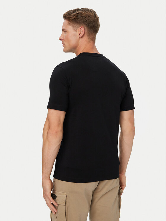 Aeronautica Militare Aeronautica Militare Camiseta 262TS1580UJ00372 Negro Regular Fit