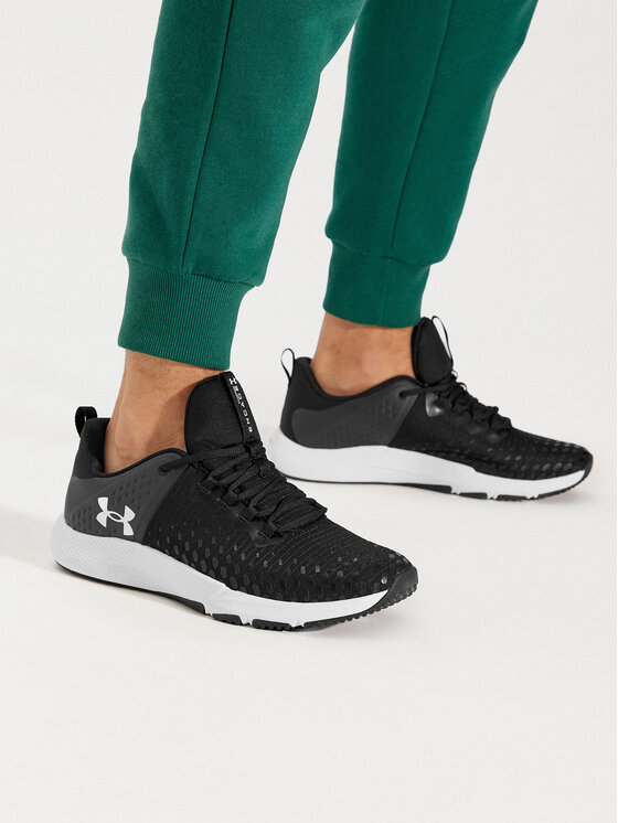 Under Armour Trenažieru zāles apavi Under Armour Ua Charged Engage 2 3025527-001 Melns