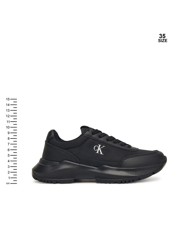 Calvin Klein Sneakers Calvin Klein Low Cut Lace Up Sneaker V3A9-83105-1695 D Nero