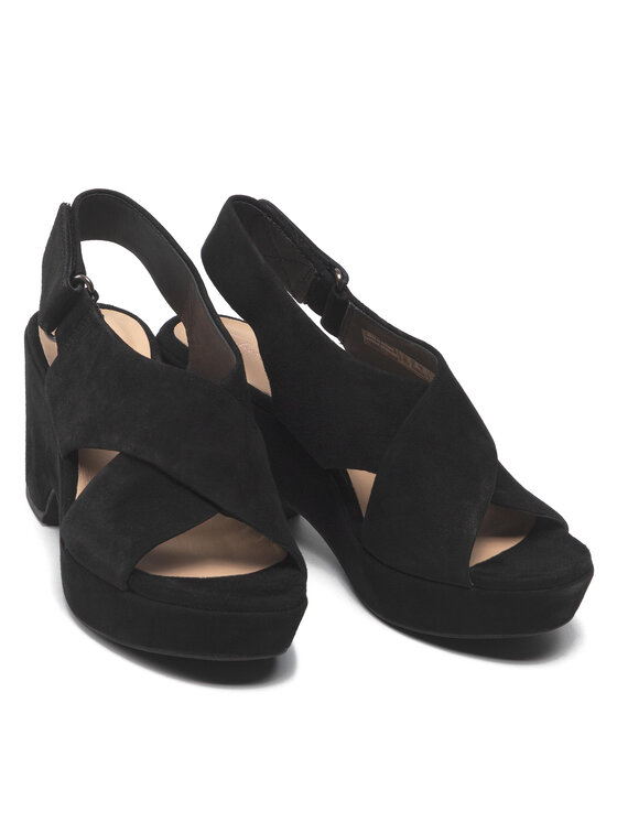 Clarks Basutės Clarks Maritsa Lara 261317744 Juoda