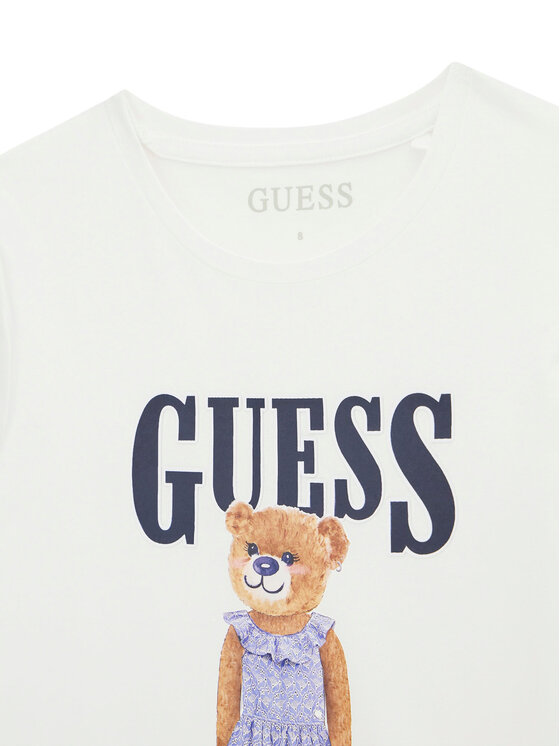 Guess Guess Футболка J6GI04 K6YW4 Білий Regular Fit