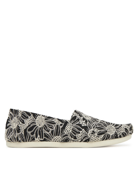 Toms Poltopánky Toms Alpargata Classic 10021888 Čierna