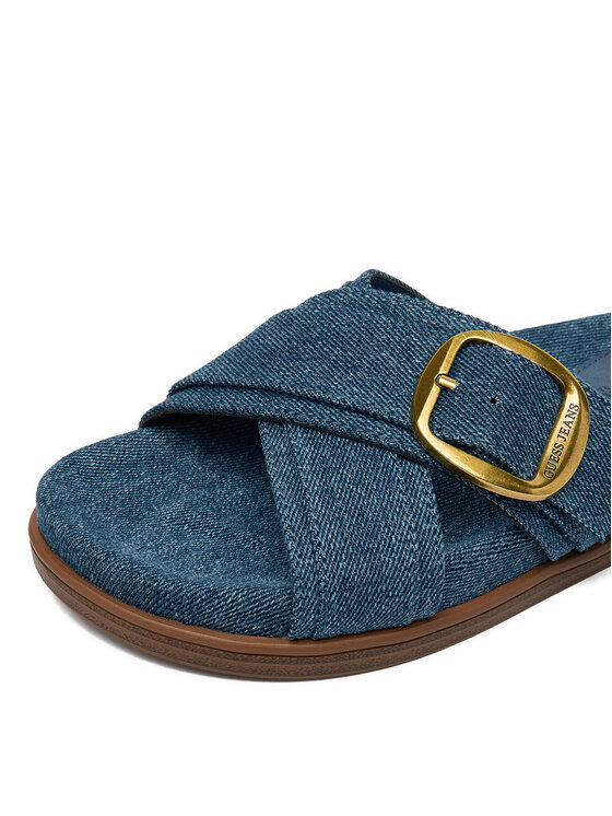 Guess Jeans Шльопанці Guess Jeans CEO-HY1001-6 Голубий