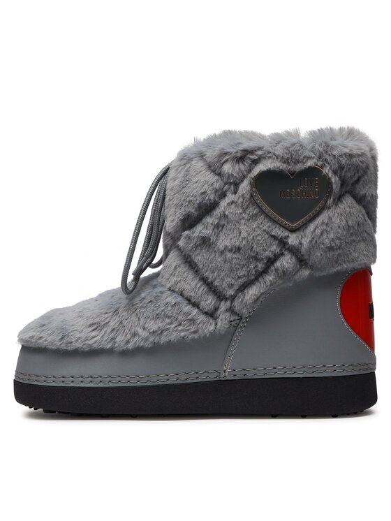 LOVE MOSCHINO Снігоходи LOVE MOSCHINO JA24232G0HJW0020 Сірий