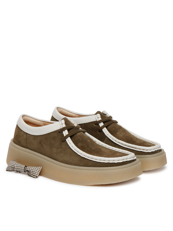 Clarks Туфлі Clarks Torview W 26186676 Зелений
