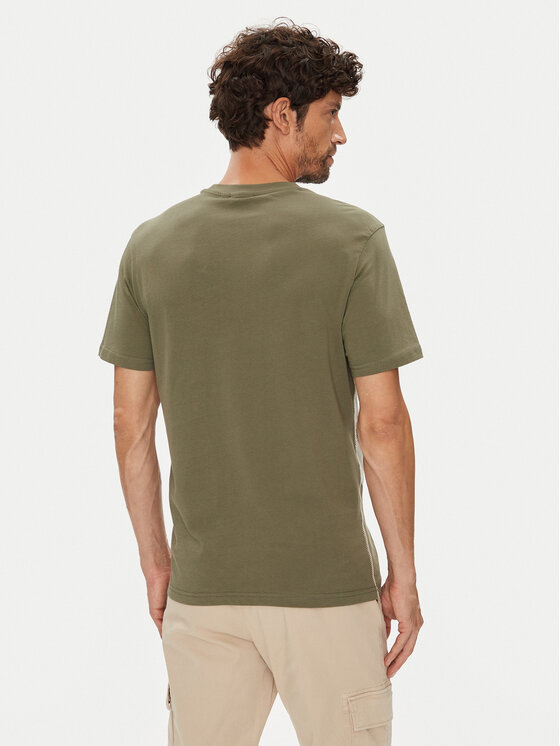 Napapijri Napapijri Camiseta S-Aylmer NP0A4HTO Verde Regular Fit