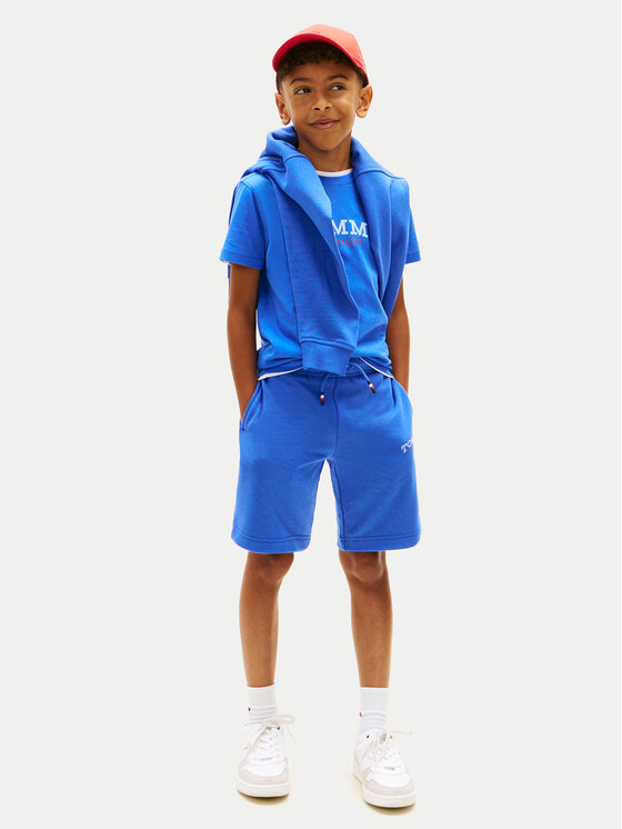 Tommy Hilfiger Tommy Hilfiger Camiseta KB0KB10263 Azul Regular Fit