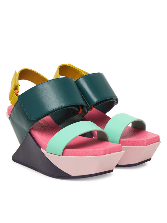 United Nude Basutės United Nude Delta Wedge Sandal 1041397816 Spalvota