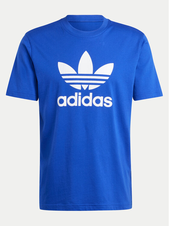 adidas adidas Majica adicolor Trefoil IZ3058 Modra Regular Fit