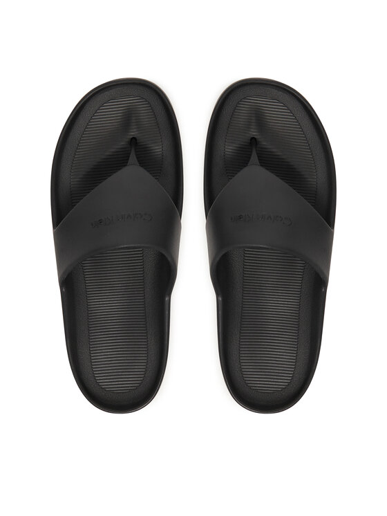 Calvin Klein Japanke Calvin Klein One Piece Eva Flip Flop Thong HW0HW02957 Crna