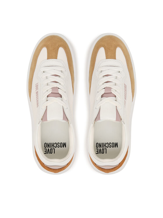LOVE MOSCHINO Снікерcи LOVE MOSCHINO JA15215G1PINH10C Білий