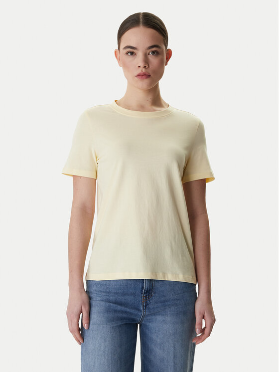 Vero Moda Vero Moda Camiseta Paulina 10316991 Amarillo Regular Fit